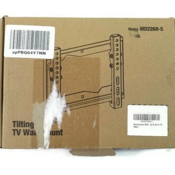 Mounting Dream MD2268-S Slim Tilting TV Wall Mount Bracket 17"- 42" NIOB - Picture 2 of 12